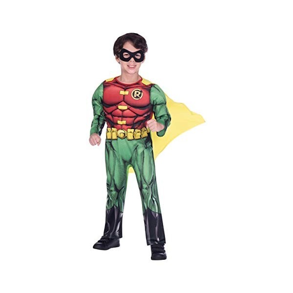 Déguisement classique Robin Batman Sidekick Superhéros Journée mondiale du livre Carnaval Halloween Costume Costume Costume 4