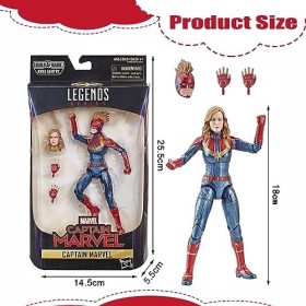 Miotlsy Anime Figurine 18CM Captain Hero Figurine Jouet Captain Figurine Titan Hero Series Captain Figurine Articulée