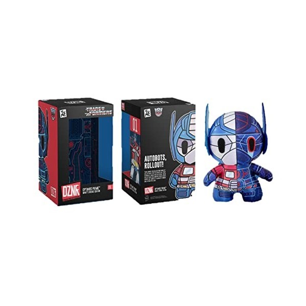 Bizak - DZNR Optimus Prime Jouet, Couleur Bleu et Blanc 64229309 