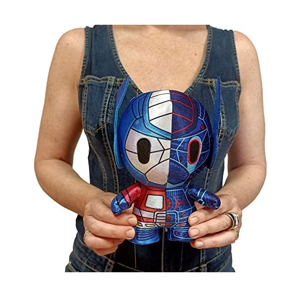 Bizak - DZNR Optimus Prime Jouet, Couleur Bleu et Blanc 64229309 