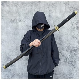 Uvency Katana Épée de Samouraï En Bois Déguisement Accessoire de Déguisement Pour Les Amoureux de LAnime de Fête À Thème Str