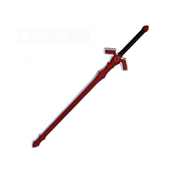 IVDNSLU Anime Katana, Épées Et Courrier Et Télévision Pu Armes Accessoires, Jeux de Rôle Et Collection Taille : 109cm 