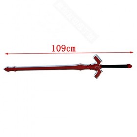 IVDNSLU Anime Katana, Épées Et Courrier Et Télévision Pu Armes Accessoires, Jeux de Rôle Et Collection Taille : 109cm 