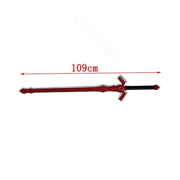 IVDNSLU Anime Katana, Épées Et Courrier Et Télévision Pu Armes Accessoires, Jeux de Rôle Et Collection Taille : 109cm 