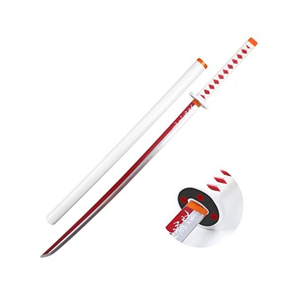 Épée de samouraï en mousse PU japonais Katana démon tueur lame arme jouet accessoires de jeu de rôle pour les fans danime fê