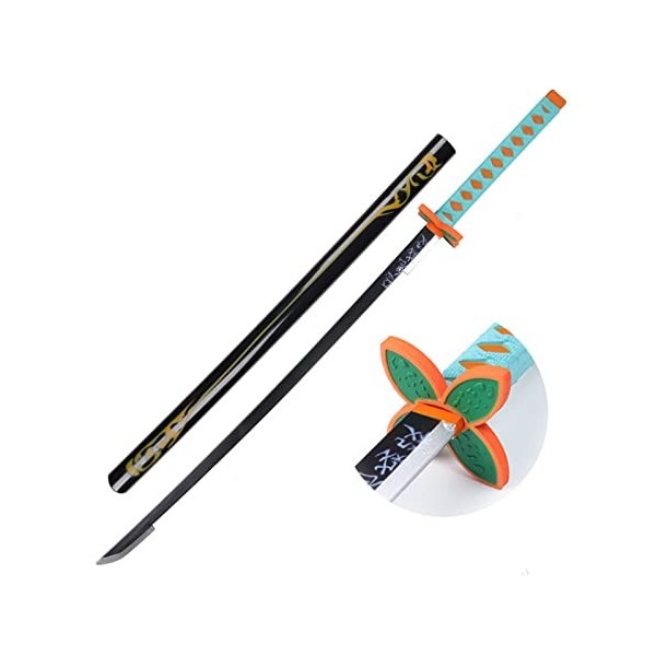 Épée de samouraï en mousse PU japonais Katana démon tueur lame arme jouet accessoires de jeu de rôle pour les fans danime fê