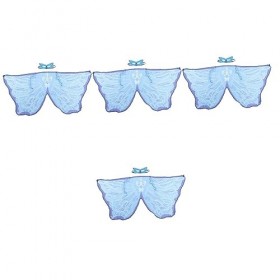 Abaodam 4 Ensembles DAiles De Papillon Costume De Cape Pour Les Filles Aile De Fée Habiller Papillon Habiller Les Ailes Vête