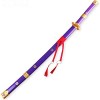 BOCbco Sword Slayer Jeu de Rôle Samurai Sword, Agatsuma Zenitsu Sword, Accessoires DHalloween Pour LÉpée de Jeu de Rôle Dki