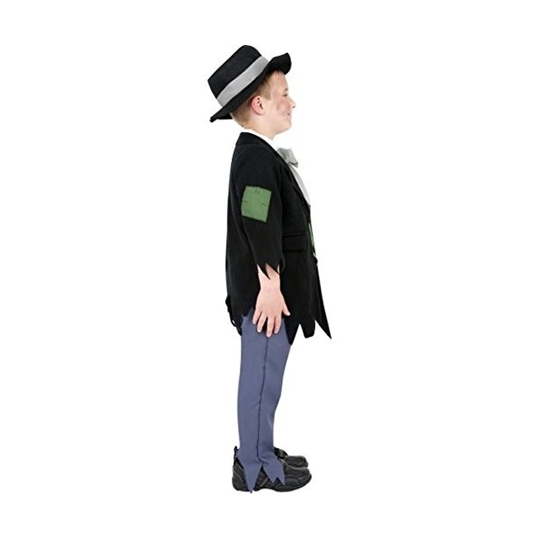 NET TOYS Déguisement Enfant Victorien Mendiant M 140 cm déguisement de Mendiant déguisement denfant garçon Mendiant déguisem