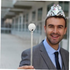 Amosfun Accessoires De Costumes 3 Pièces Boule De Cristal Sceptre Princesse Cadeaux Cristal Cadeaux Halloween Costumes Fée Fé