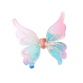 F Fityle Aile de papillon LED pour filles et femmes allume laile de avec musique et lumières Aile dange pour les accessoire