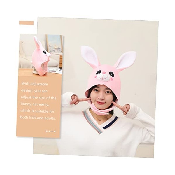 ABOOFAN 4 Pièces Oreilles Couvre-Chef De Lapin Vêtements Pour Enfants Vêtements Pour Enfants Chapeau De Costume Pour Enfants 