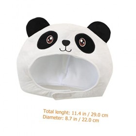 Toyvian Animal 5 Pièces Couvre-Chef Panda Chapeau Tropical En Peluche Chapeau D Drôle Pièces De Dame Tenue Hawaïenne Accesso
