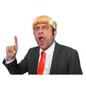 ILOVEFANCYDRESS Ensemble daccessoires de déguisement de policien avec coiffeuse et cravate rouge