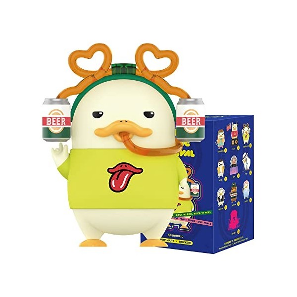 pop mart Duckoo Music Festival Series 1 boîte de 6,3 cm Personnage articulé de qualité supérieure Cadeau pour femme Boîte ave