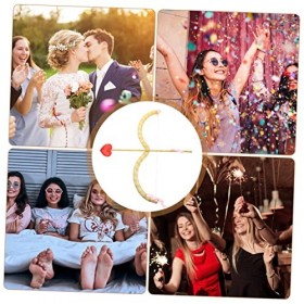 Toyvian 6 Ensembles Arc De Cupidon Et Accessoire De Costume De Cupidon Arc De Jouet Et Arc De Cupidon Avec Nœud Papillon Acce