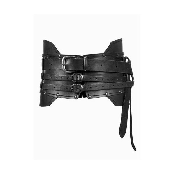 USUWE Médiéval Vintage Large Ceinture Accessoires de vêtements Ceinture réglable pour Les Accessoires de scène Cosplay Costum