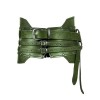 USUWE Médiéval Vintage Large Ceinture Accessoires de vêtements Ceinture réglable pour Les Accessoires de scène Cosplay Costum