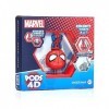 WOW! PODS - 4D Marvel Spider-Man, Figurine Unique à Collectionner à tête branlante Qui éclate de Leur Monde dans Le vôtre, Af