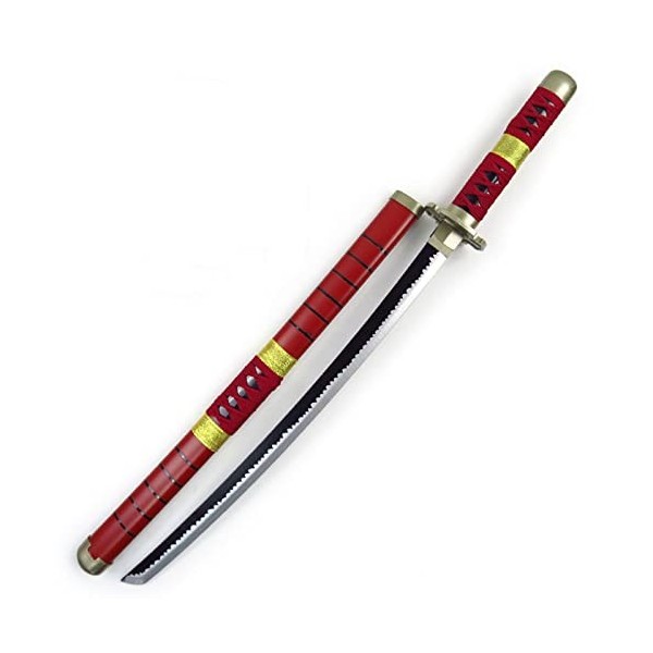 YU-FEI Anime Samurai Sword en Bois, épée Japonaise Samurai, Couteau Darme De Sauron, Adapté Aux Accessoires De Jeu De Rôle J