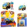 Toptoys2u Bargain Bundles Rev & Roll – Figurines de 10 cm, véhicules de 17 cm avec fonctions mécaniques et mini véhicule dac