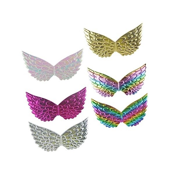 Toyvian 18 Pièces Aile Enfant En Bas Âge Vêtements Princesse Accessoires Ailes Costume Carnaval Tenue Enfant Papillon Ailes C