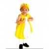 Costume de poussin - déguisement - carnaval - animal dhalloween - couleur jaune - unisexe - enfants - taille s - 1-3 ans - i