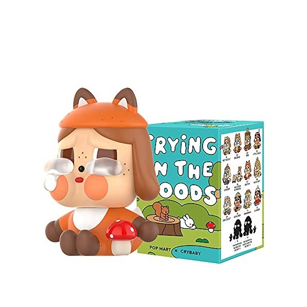 POP MART Crybaby Jungle Adventure Series 1 boîte à jouets en vrac populaire à collectionner aléatoire, jouet mignon, figurine