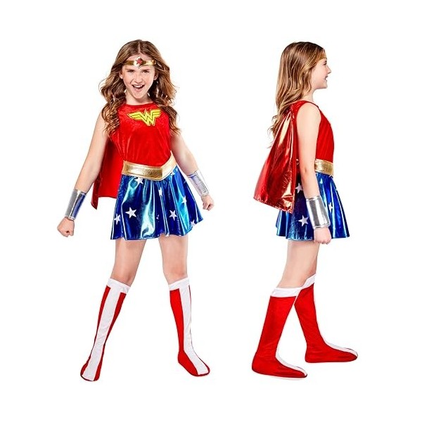 Rubies Déguisement de Wonder Woman pour Enfant Costume pour 3-4 Ans.