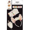 amscan- Kit 4 pièces. Accessoires de Costume Lama | Taille Enfant | 1 Ensemble, 8403827, Blanc, Child Unique