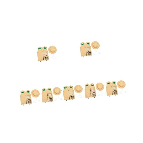 Gadpiparty 2 Ensembles / 2 Pièces pour Filles Habillées Cargo en Plein Air Performance/Faire Semblant De Favoriser Aventures 