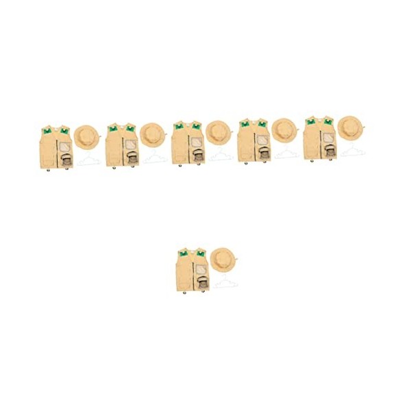 Gadpiparty 2 Ensembles / 2 Pièces pour Filles Habillées Cargo en Plein Air Performance/Faire Semblant De Favoriser Aventures 