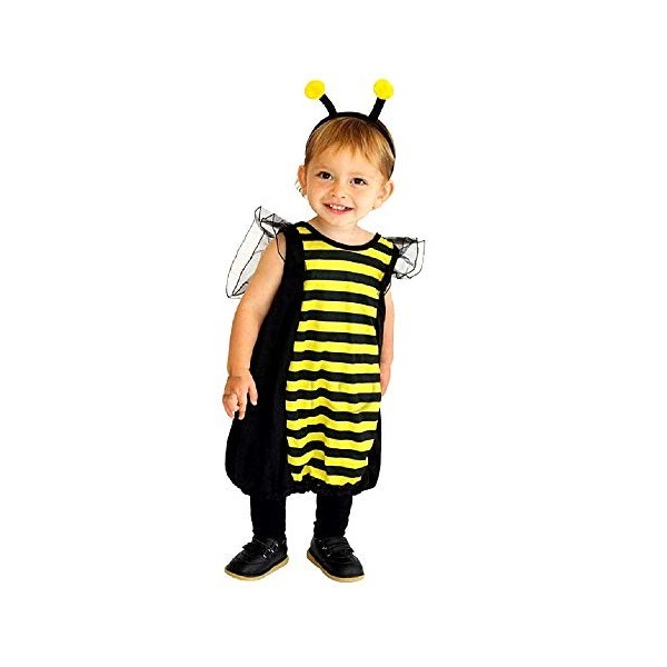 Costume dabeille maya - déguisement - carnaval - halloween - insecte - couleur multicouleur - unisexe - enfants - taille s -