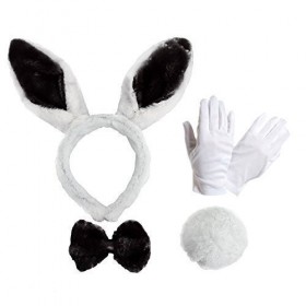 Robelli Assortis Adultes/Adolescente Déguisement Costume - Noir Lapin, One Size