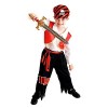Costume de pirate - déguisement - carnaval - halloween - corsaire des mers - caraïbes - multicouleur - enfant - taille m - 3/