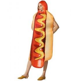 ORTUH Déguisement de Hot-Dog | Costume dhalloween Unisexe drôle de Tenue | Accessoires de Cosplay Costume de Hot-Dog pour Ha