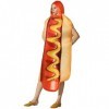ORTUH Déguisement de Hot-Dog | Costume dhalloween Unisexe drôle de Tenue | Accessoires de Cosplay Costume de Hot-Dog pour Ha