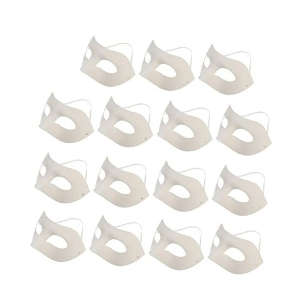 ABOOFAN 45 Pcs Main Carnaval Mascarade Couverture Jouets Accessoires Chat Papier Bricolage À Peindre Visage Créativité Access