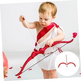 Toyvian 7 Ensembles Cupidon Cupidon Cosplay Nourrissons Jouets Cupidon Costume Saint Valentin Accessoire Kit Cupidons Arc Et 