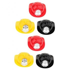 ibasenice 6 Pcs Chapeau De Pompier pour Enfants Chapeau De Feu Enfants Ensembles De Jeu Chapeau De Pompier Enfants Costume Po