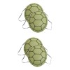 Toyvian 8 Pièces Simulé Carapace De Tortue Halloween Costume Costumes Pour Enfants Halloween Accessoires Tortue De Mer Costum