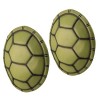 Toyvian 8 Pièces Simulé Carapace De Tortue Halloween Costume Costumes Pour Enfants Halloween Accessoires Tortue De Mer Costum