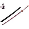 Épée De Samouraï en Bois 75/104cm Jouet Darme Katana Japonais pour Les Amateurs Danime,Jouets Daccessoires De Cosplay,dha