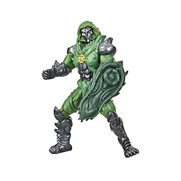 Hasbro- Marvel Avengers Mech Strike Monster Hunters Doctor Doom Toy, 15 cm, Jouets pour Enfants à partir de 4 Ans, F4759, Mul