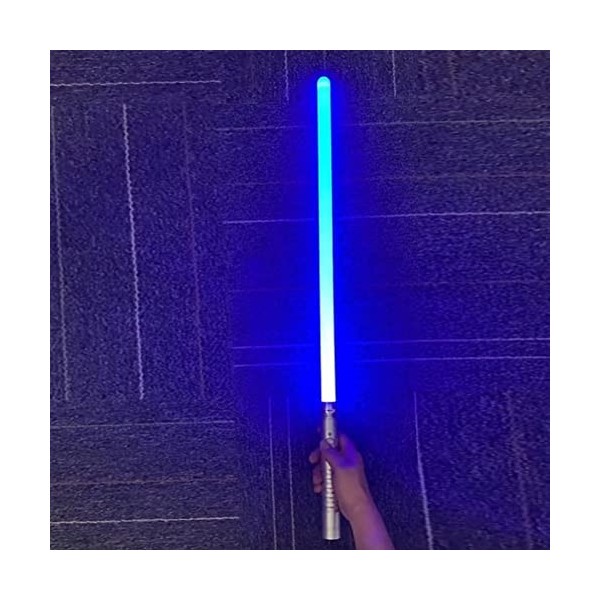 MasYosh Sabre Laser, Sabre Laser 7 Couleurs RVB, Jouet dépée avec éclairage et Effets sonores, épée daccessoires de Cosplay