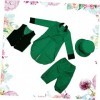 ABOOFAN Déguisement Enfant Loteria Costumes Pour Adultes Enfants Déguisement Accessoire Fête Cosplay Vêtements Vêtements Ying