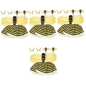 Toyvian 8 Ensembles De Petites Accessoires dabeille Costume De Filles Tenues De Jeu De Rôle Costumes danimaux pour Les Enfa
