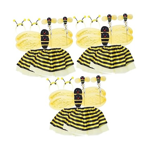 Toyvian 6 Ensembles D'Accessoires De Petite Abeille Costume D'Animal  Costumes D'Halloween Pour Enfants Costume De Princesse Pour Les Filles  Ensemble