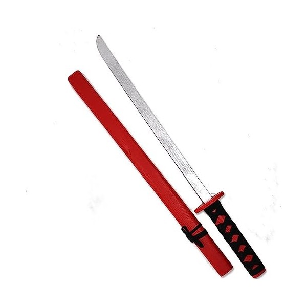 Épée Japonaise en Bois Katana,Accessoires de Carnaval,Épée de Samouraï,Kitetsu/Shusui Katana/Wado Ichimonji/Yubashiri pour Co