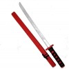 Épée Japonaise en Bois Katana,Accessoires de Carnaval,Épée de Samouraï,Kitetsu/Shusui Katana/Wado Ichimonji/Yubashiri pour Co